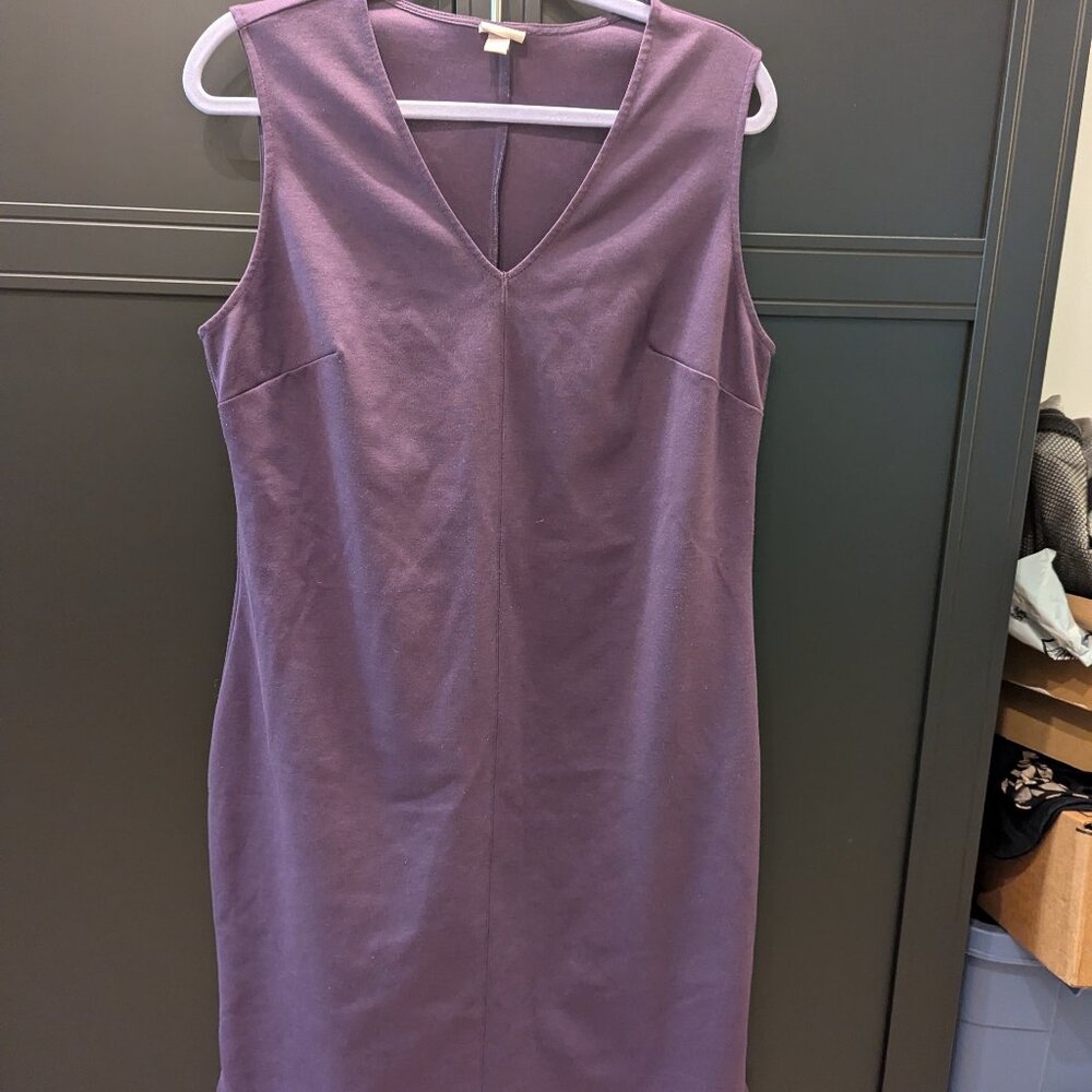 Purple Sheath Dress